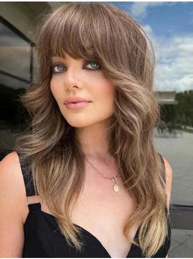 Long Shag Wigs: Comfortable, Wavy with Bangs - Blonde Wigs for Long Hair 2025