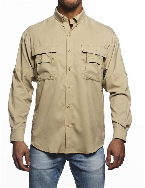 Long-sleeve fishing shirts: