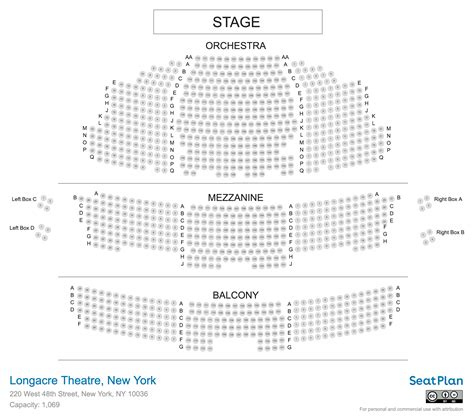 Longacre Theater Nyc Seating Chart