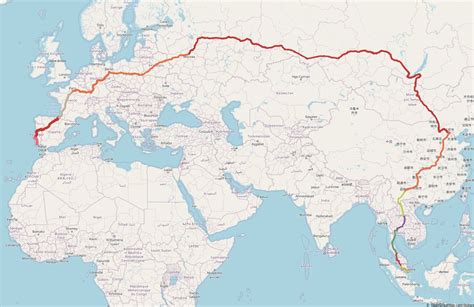 Longest Train Route in the World: A Journey of 18,980 Miles