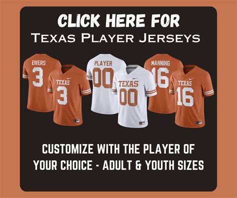 Longhorns Jersey: The Ultimate Guide to Customizing Your Game Day Gear