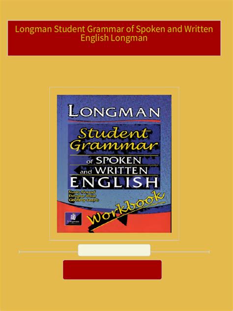 Longman.Student.Grammar.of.Spoken.and.Written.English Ebook Kindle Editon