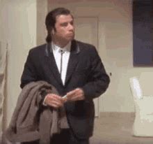 Looking Around Vincent Pulp Fiction GIF: A Detailed Analysis