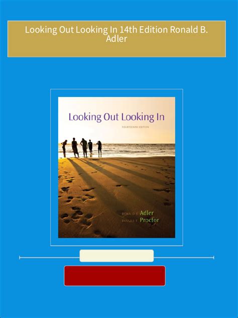 Looking Out, Looking In, 14th Edition.rar Ebook Doc