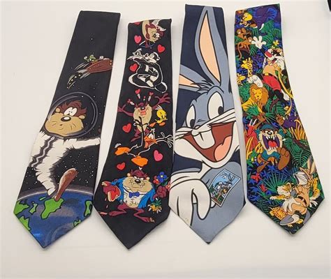 Looney Tunes Neckties: A Classic Accessory for the Animation Aficionado