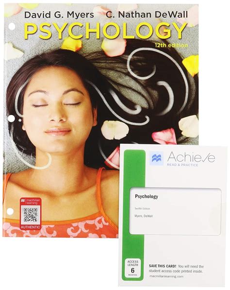 Loose-leaf Version for Psychology 12e and Read Practice for Psychology 12e Six Months Access Epub