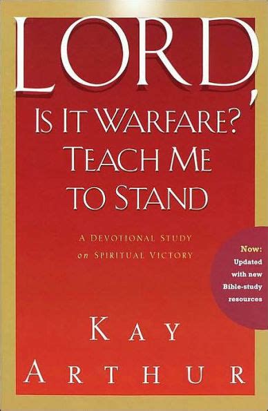 Lord Is It Warfare Teach Me to Stand A Devotional Study on Spiritual Victory Doc