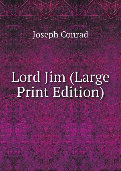 Lord Jim Large Print Epub