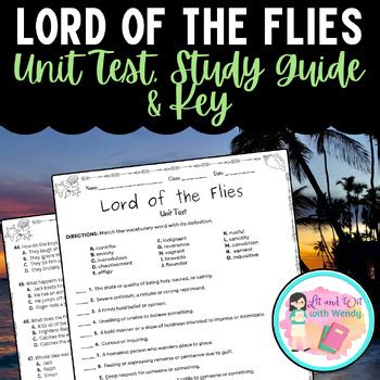 Lord Of The Flies Short Answer Study Guide Kindle Editon