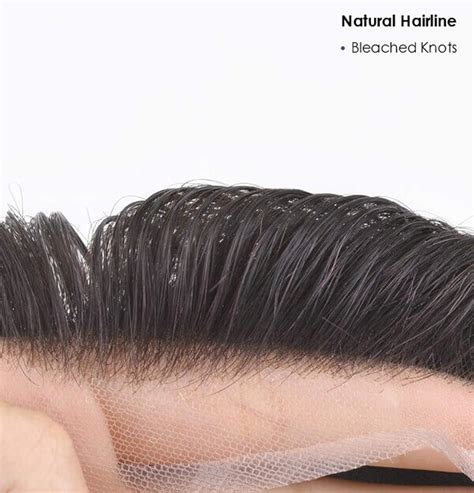 Lordhair Men's Toupee with French Lace