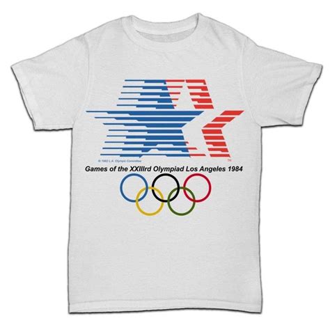 Los Angeles 1984 Olympics Shirt: A Collector's Item That Captures the Spirit of the Games