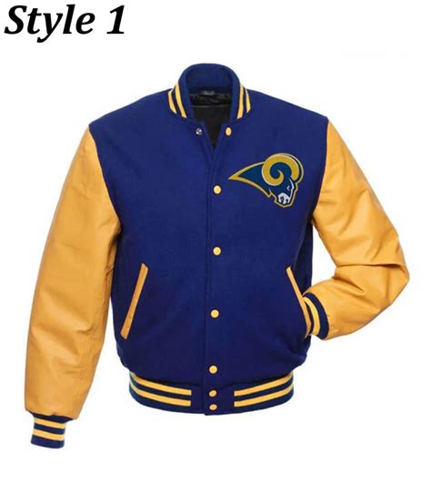 Los Angeles Rams Letterman Jacket: A Timeless Classic for True Fans