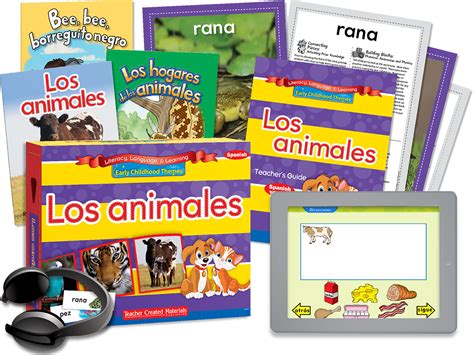 Los animales Animals Early Childhood Themes Spanish Edition Doc