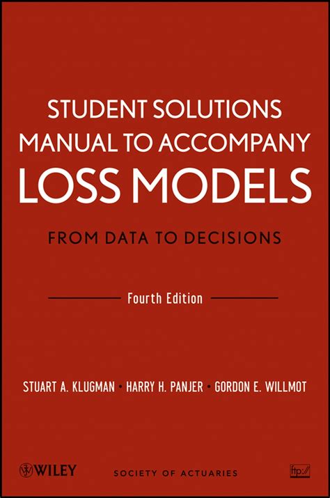 Loss Models From Data To Decisions Solutions Manual Kindle Editon