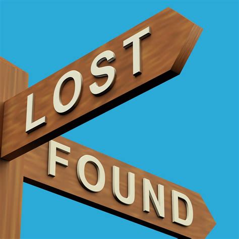 Lost and Found: The Art of Finding What's Yours and Keeping it Safe