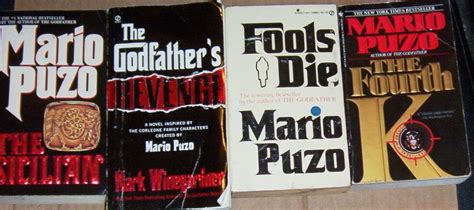 Lot 4 Mario Puzo Paperbacks The Sicilian ~ Fools Die ~ the Fourth K ~ the Godfather s Revenge A Novel Inspired By the Corleone Family Characters Created By Mario Puzo Doc