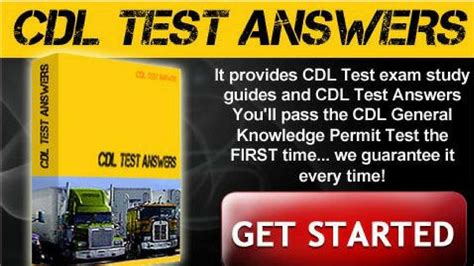 Louisiana Cdl Test Answers PDF