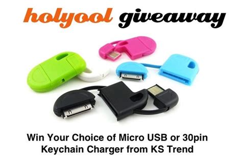 Lounge Design Keychain 30 Pin Charger Kindle Editon