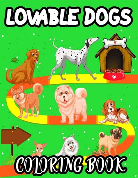 Lovable Dogs Coloring Book Epub