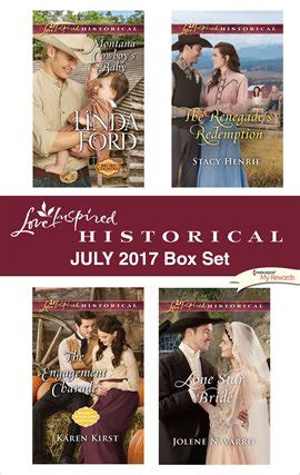 Love Inspired Historical July 2017 Box Set Montana Cowboy s BabyThe Engagement CharadeThe Renegade s RedemptionLone Star Bride PDF