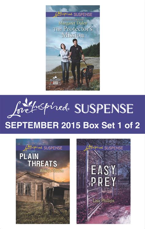Love Inspired Suspense September 2015 Box Set 1 of 2 The Protector s MissionPlain ThreatsEasy Prey Reader