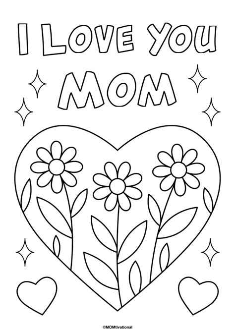 Love You Mom The Gift Of Coloring The perfect anti-stress coloring book for moms Reader