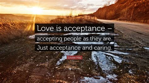 Love and Acceptance