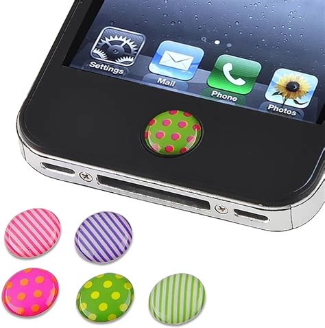 Lovely Button Sticker Iphone Itouch Reader