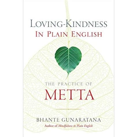 Loving-Kindness in Plain English The Practice of Metta Kindle Editon