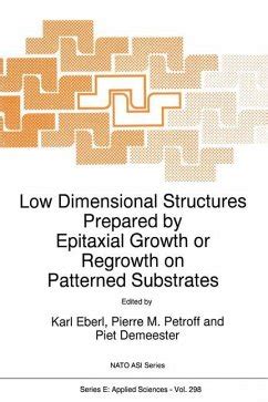 Low Dimensional Structures Prepared by Epitaxial Growth or Regrowth on Patterned Substrates Reader