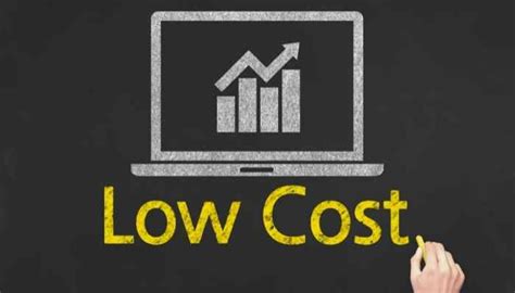 Low entry costs: