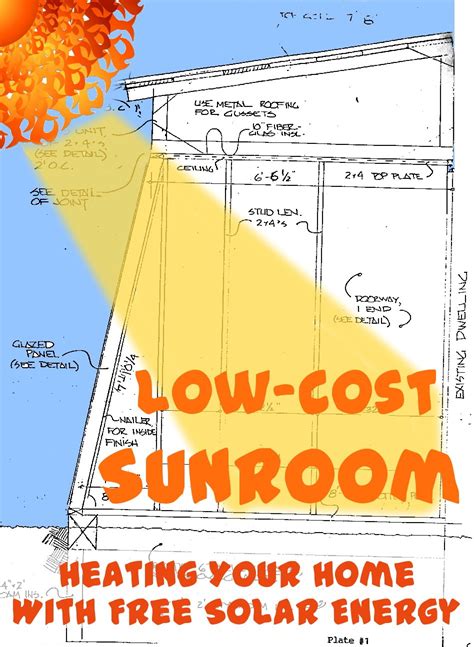 Low-Cost Sunroom Heating Your Home With Free Solar Energy Modern Simplicity Book 5 Reader