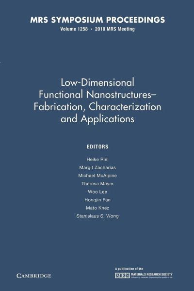 Low-Dimensional Functional Nanostructures-Fabrication Reader