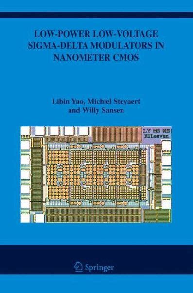 Low-Power Low-Voltage Sigma-Delta Modulators in Nanometer cmos 1st Edition PDF