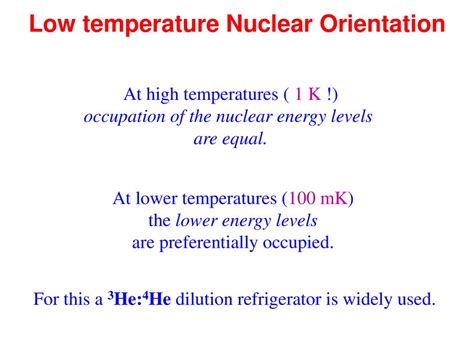 Low-temperature Nuclear Orientation Doc