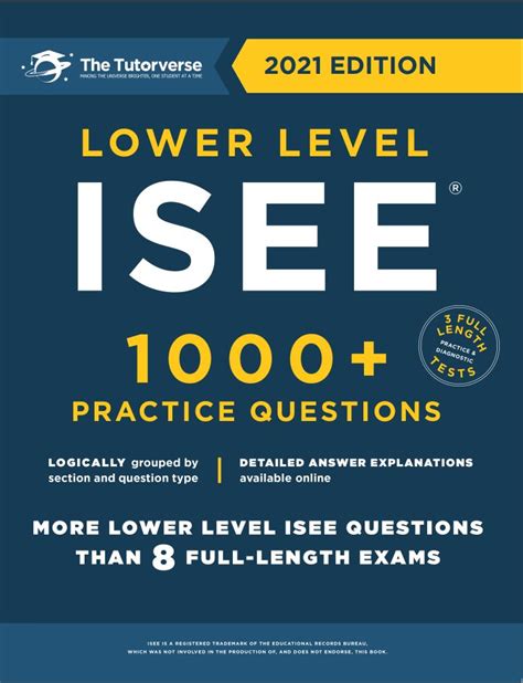 Lower Level ISEE 1000 Practice Questions Doc