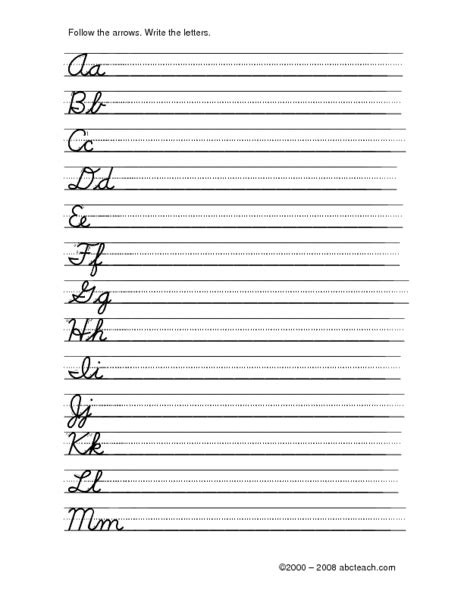 Lowercase Cursive Practice (DNealian Handwriting from A to Z) Epub