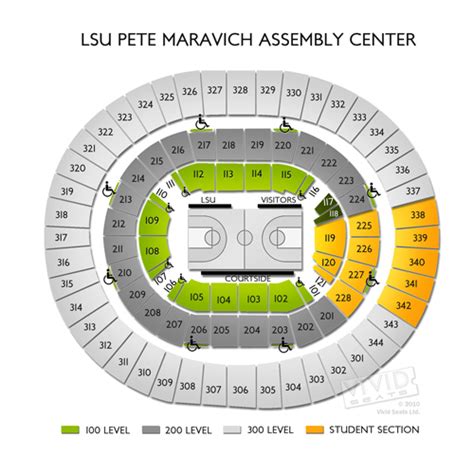Lsu Assembly Center Seating Chart