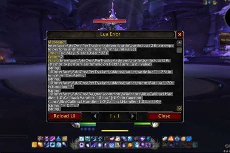 Lua Error WoW: A Comprehensive Guide