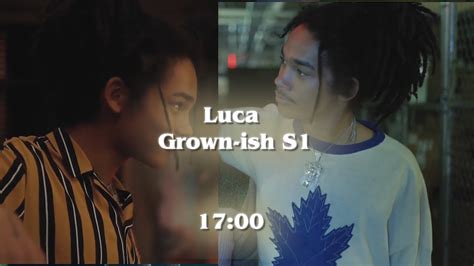 Luca from Grown-ish: A Journey of Self-Discovery and Identity