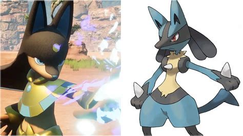 Lucario in Pal World: A Guide to Taming and Battling with the Steel/Fighting Pokémon