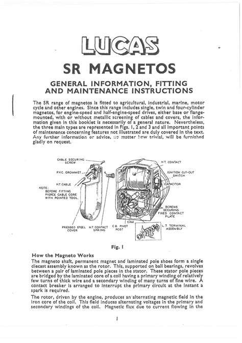 Lucas Magneto Service Manual Ebook PDF