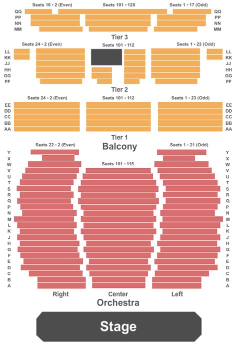 Lucas Theater Savannah Seating Chart