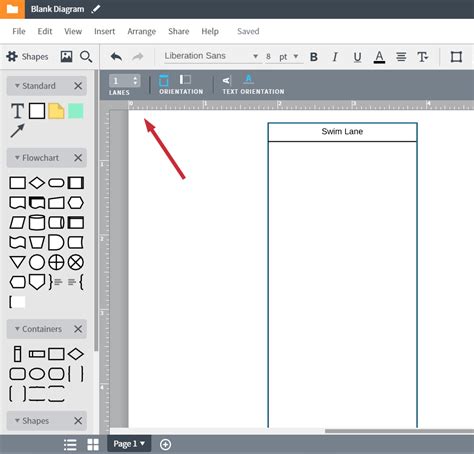 Lucid Chart Swim Lanes