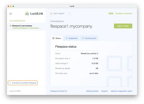 LucidLink troubleshooting steps and diagnostic tools