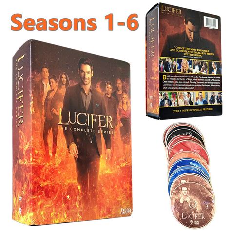 Lucifer: The Complete Series Blu-Ray - Own All 6 Seasons Now!