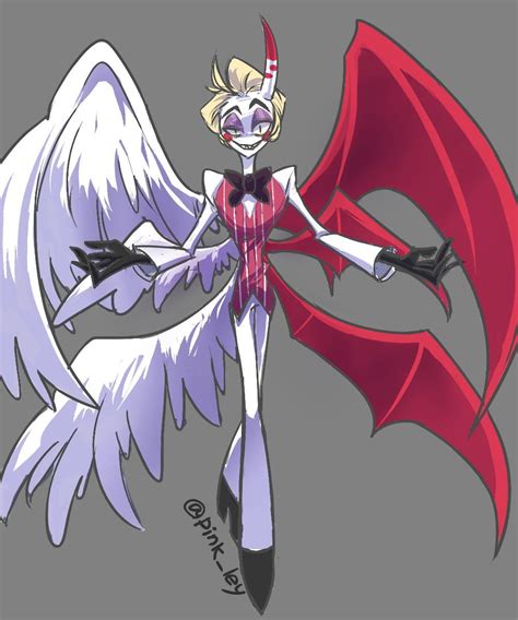 Lucifer Morningstar Hazbin Hotel Angel Form: 10,000+ Character Deep Dive