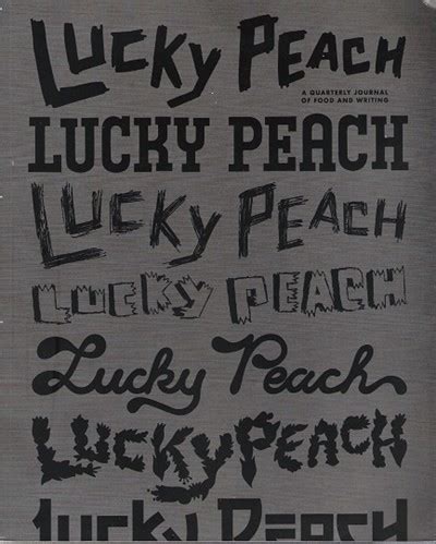 Lucky Peach Issue 24 The Best of Lucky Peach Doc