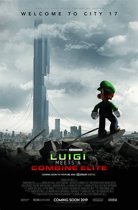 Luigi Meets a Combine Elite: A Thrilling Encounter