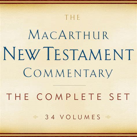 Luke 1-5 MacArthur New Testament Commentary Macarthur New Testament Commentary Series